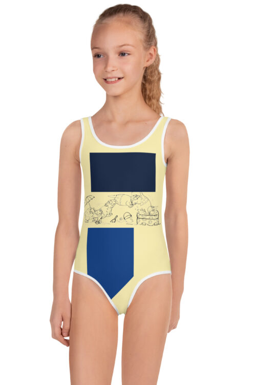 All-Over Print Kids Swimsuit