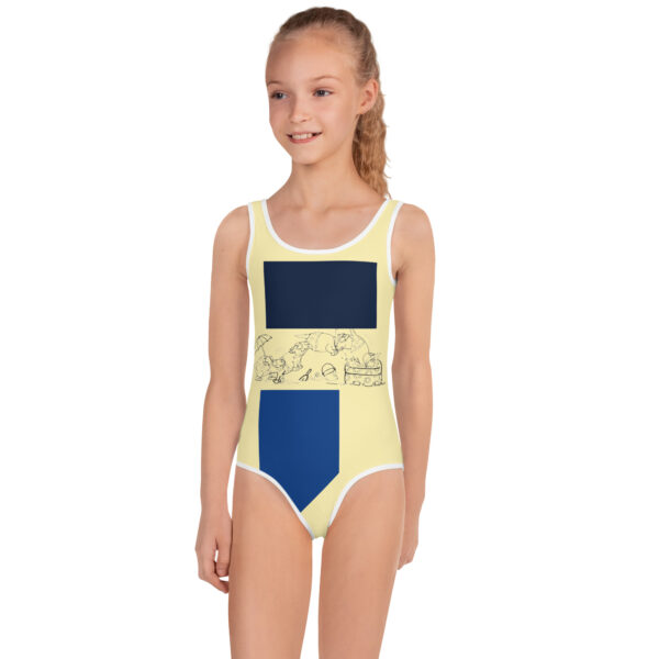 All-Over Print Kids Swimsuit