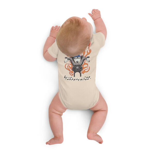 Organic cotton baby bodysuit - Image 4