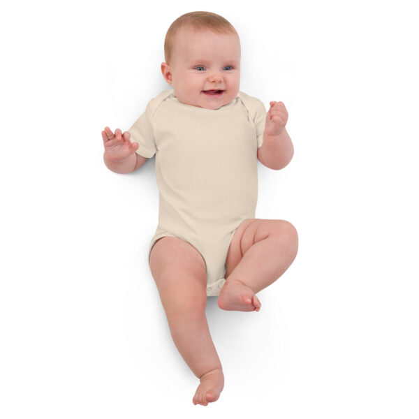 Organic cotton baby bodysuit - Image 3