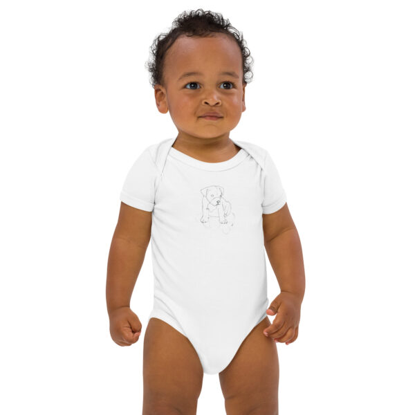 Organic cotton baby bodysuit - Image 9