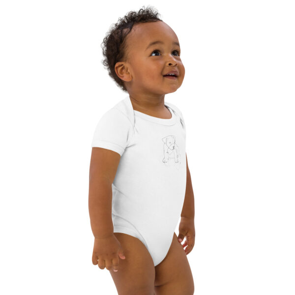 Organic cotton baby bodysuit - Image 10