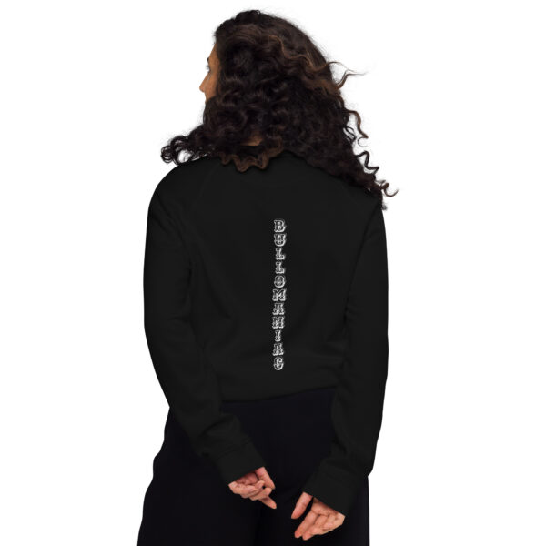 Unisex organic raglan sweatshirt - Image 3