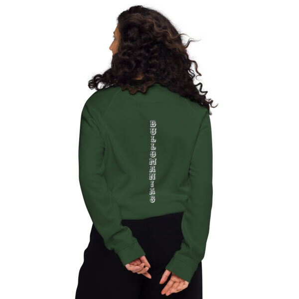 Unisex organic raglan sweatshirt - Image 12