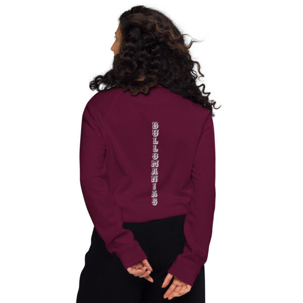 Unisex organic raglan sweatshirt - Image 6